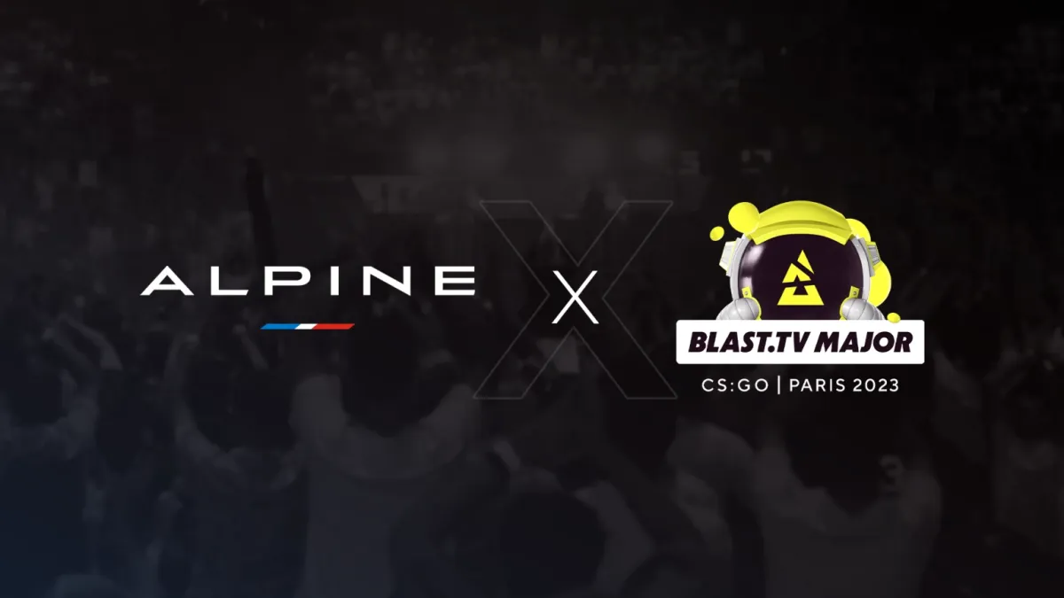 Alpine співпрацює з BLAST на Paris Major.