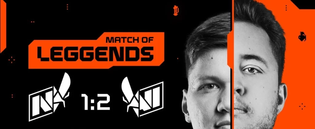 Статистика та результати шоу-матчу між NAVI та Vitality з оновленими складами