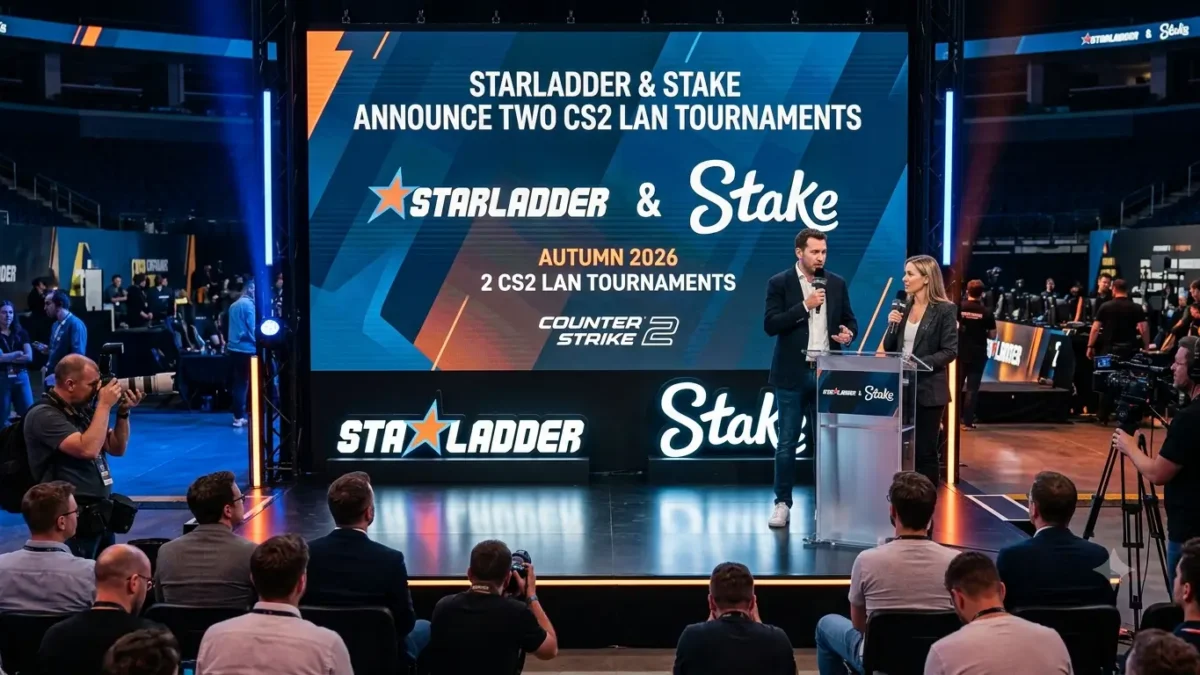 StarLadder and Stake announce two CS2 LAN tournaments for fall 2026
