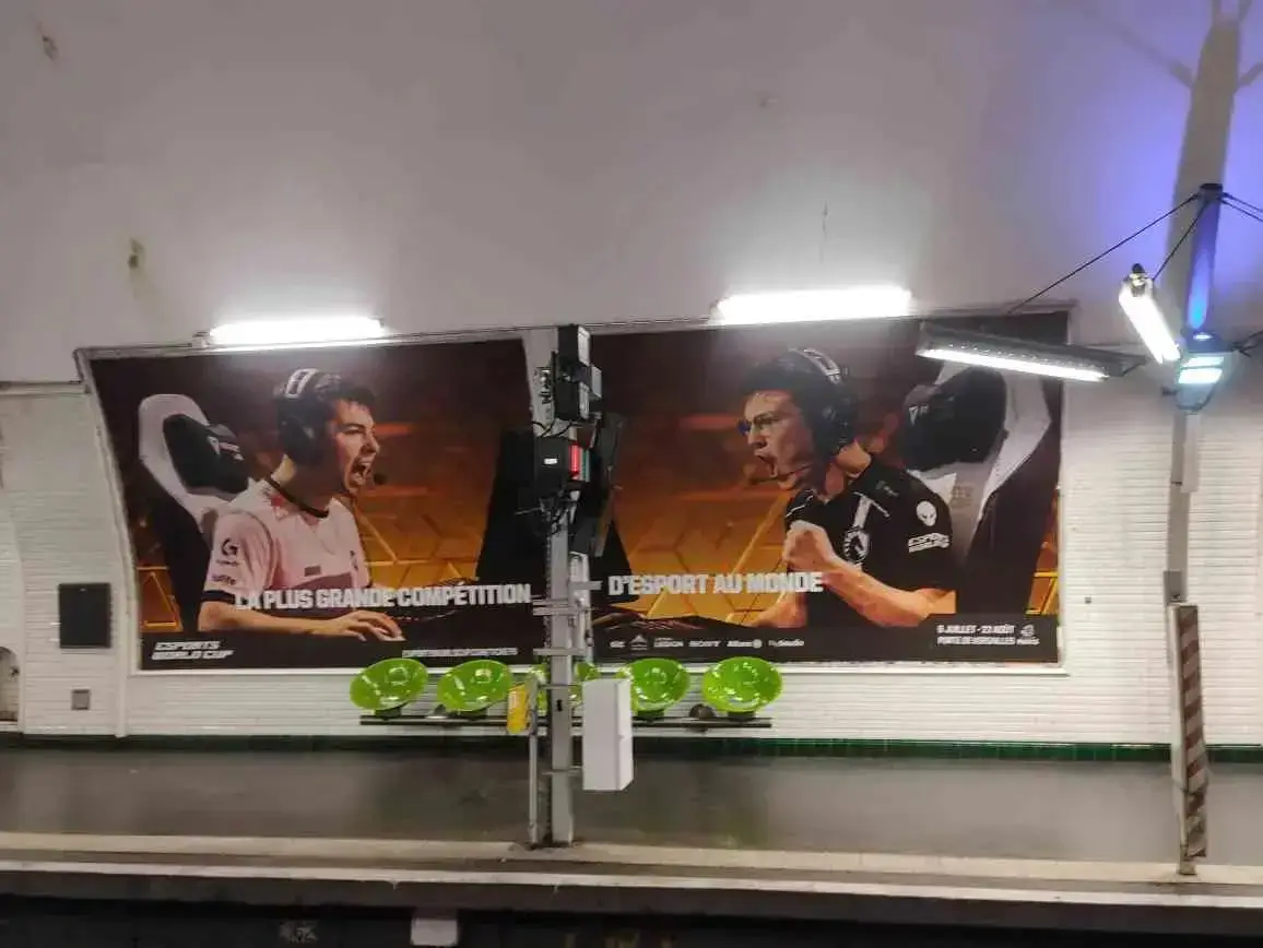 Team Liquid jersey on Esports World Cup 2026 billboard