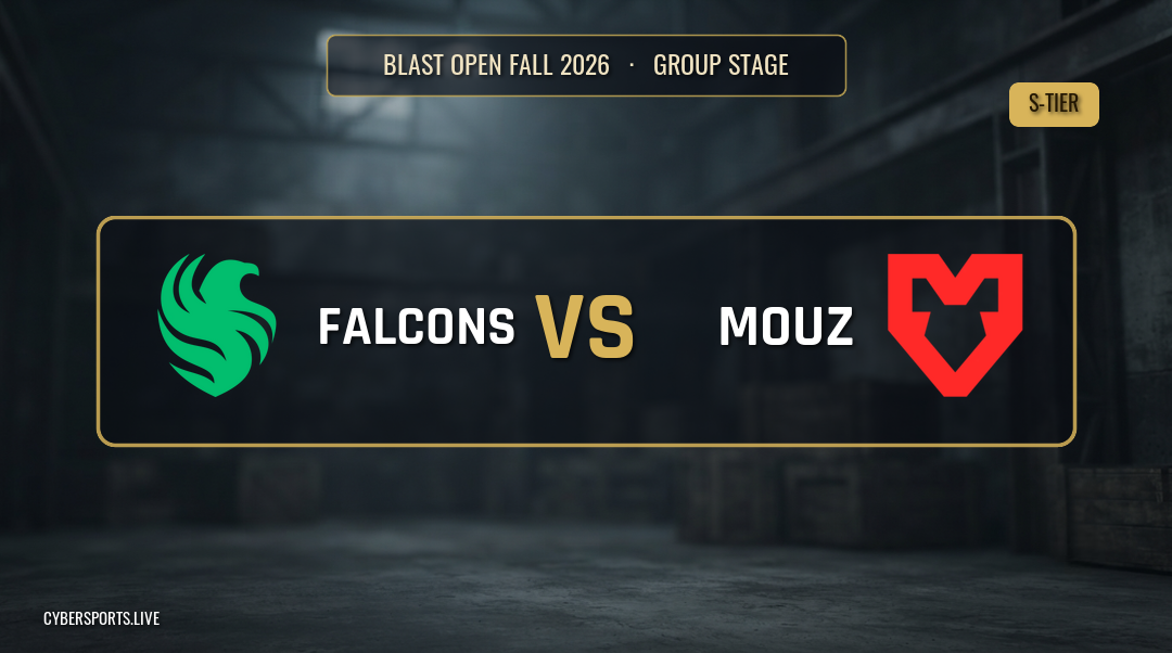 Team Falcons - MOUZ / BLAST Open Fall 2026