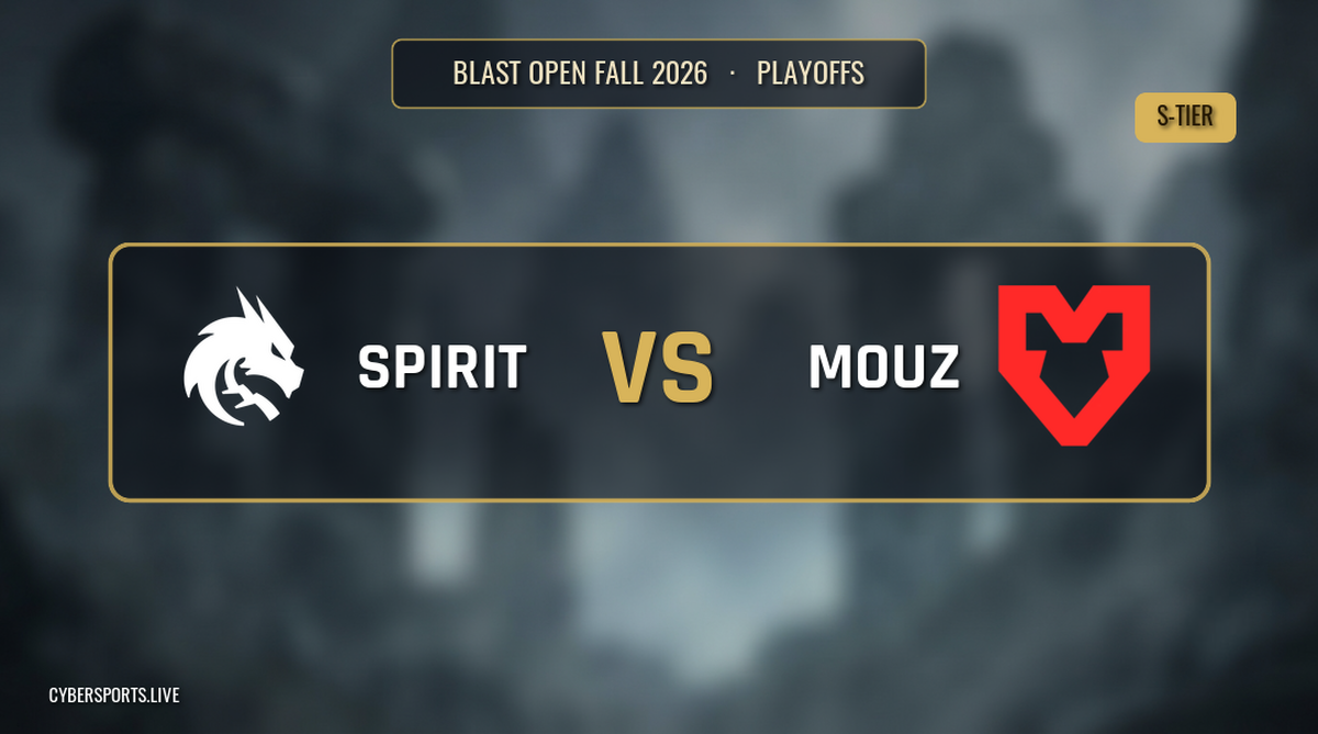 Team Spirit - MOUZ / BLAST Open Fall 2026