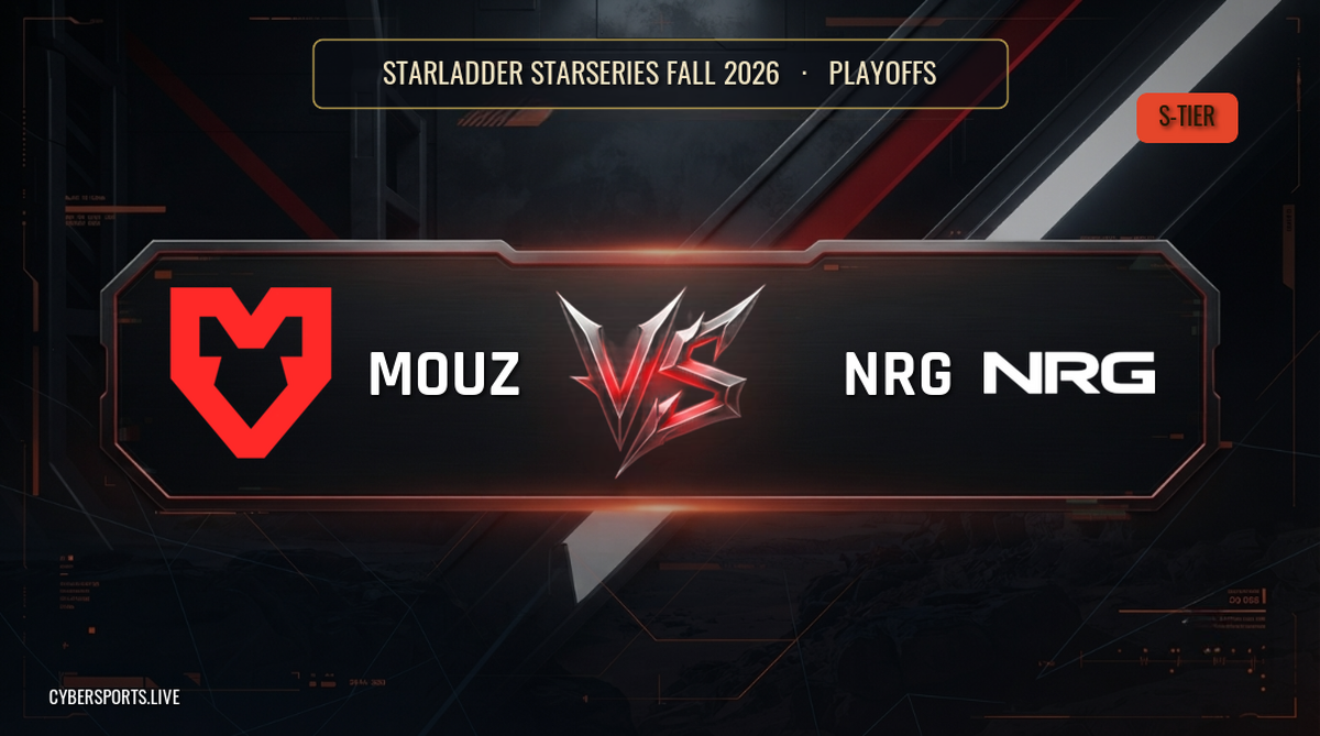 MOUZ - NRG / StarLadder StarSeries Fall 2026