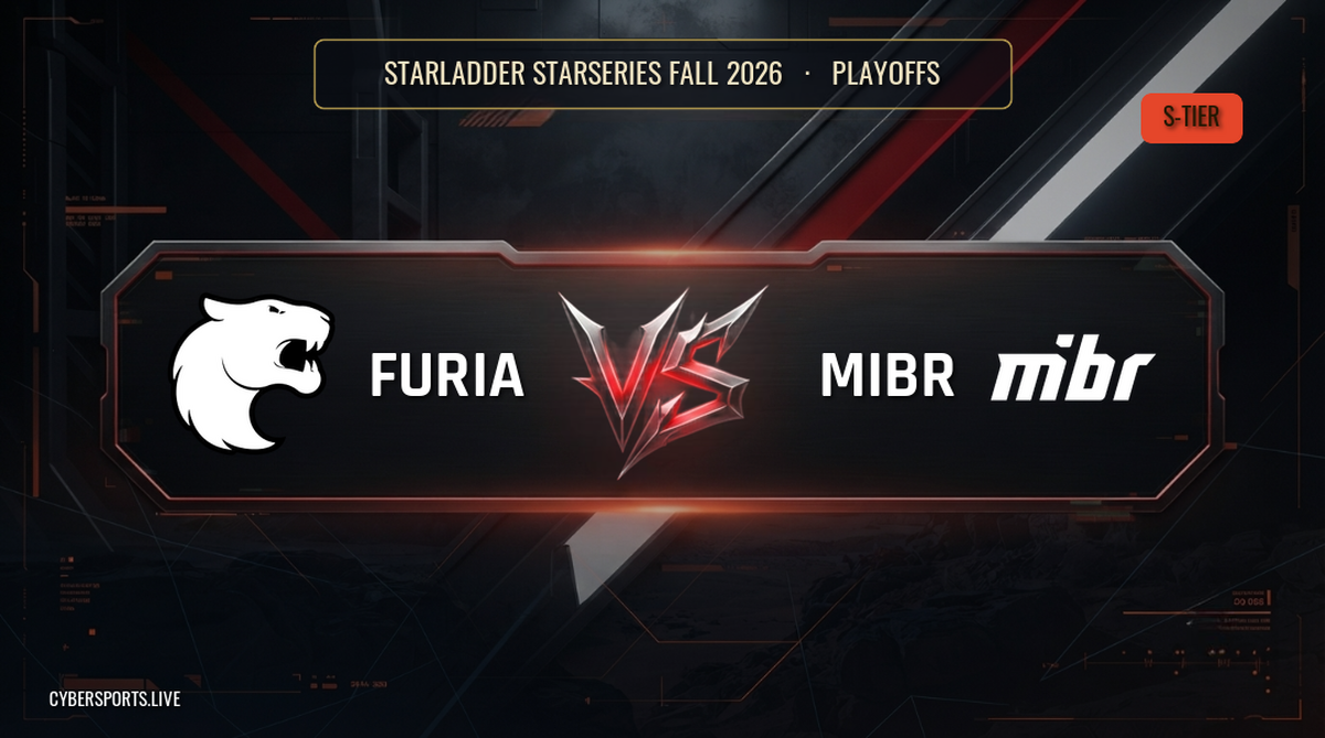 FURIA - MIBR / StarLadder StarSeries Fall 2026