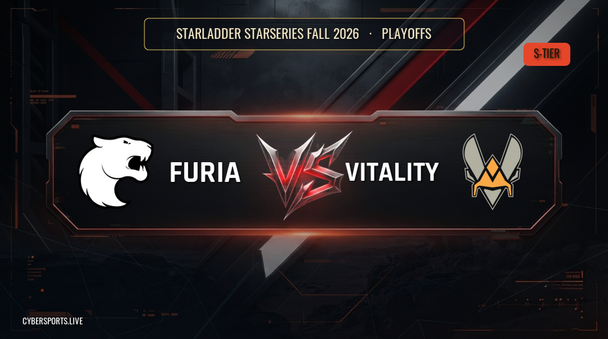 FURIA - Team Vitality / StarLadder StarSeries Fall 2026