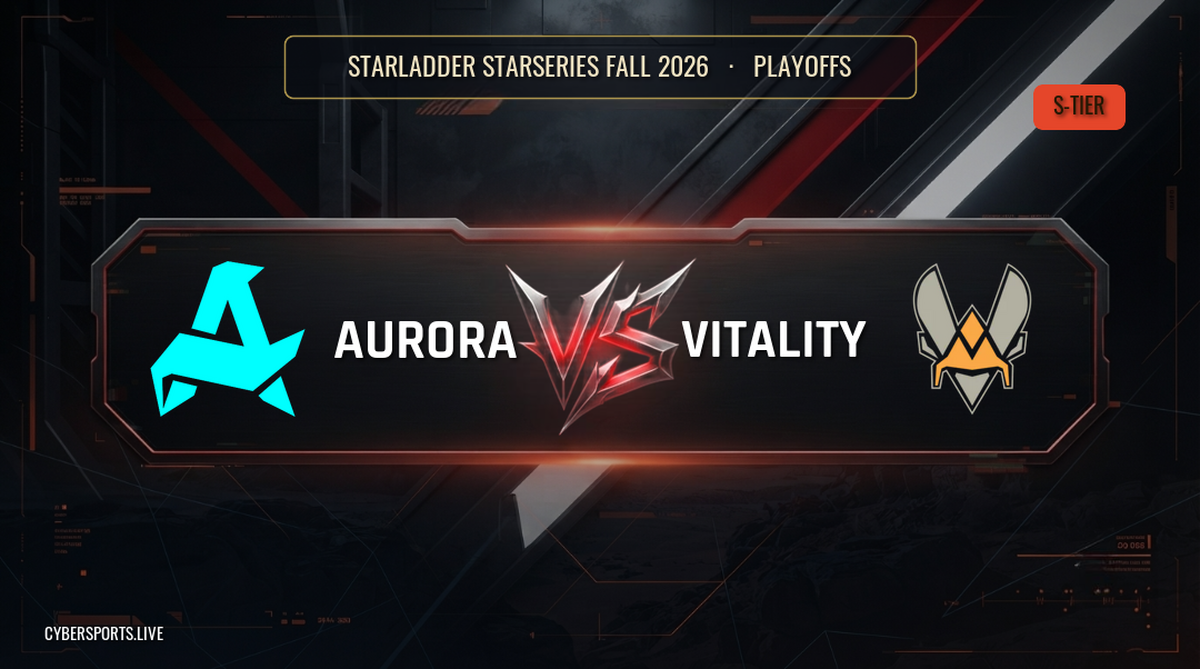 Aurora Gaming - Team Vitality / StarLadder StarSeries Fall 2026