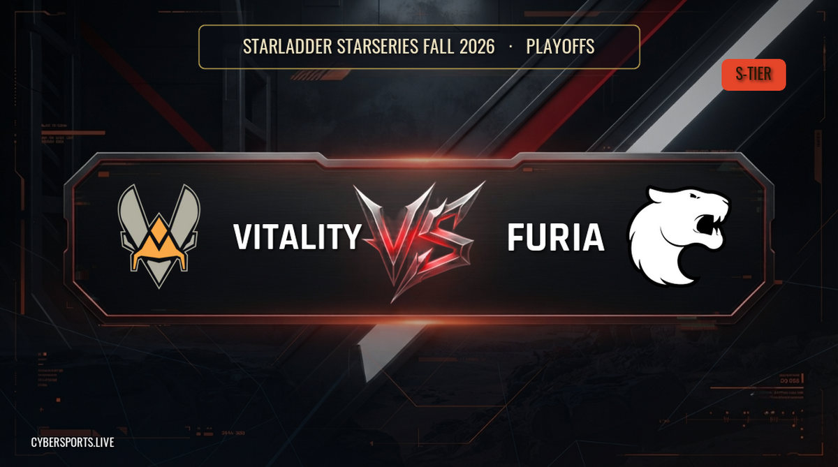 Team Vitality - FURIA / StarLadder StarSeries Fall 2026