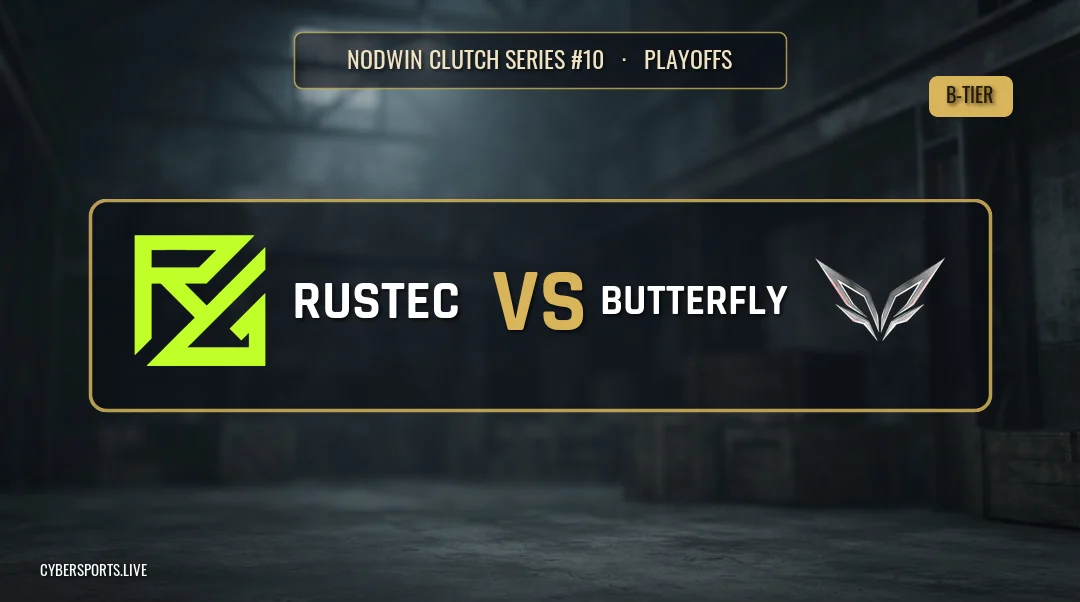 Rustec - Butterfly / NODWIN Clutch Series #10