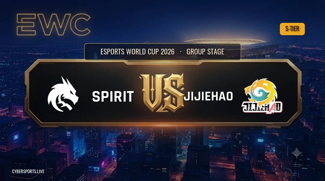Team Spirit - JiJieHao / Esports World Cup 2026
