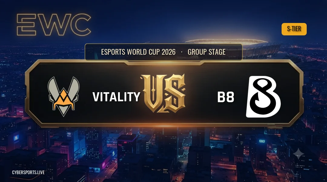 Team Vitality - B8 / Esports World Cup 2026