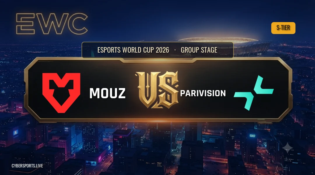MOUZ - Parivision / Esports World Cup 2026