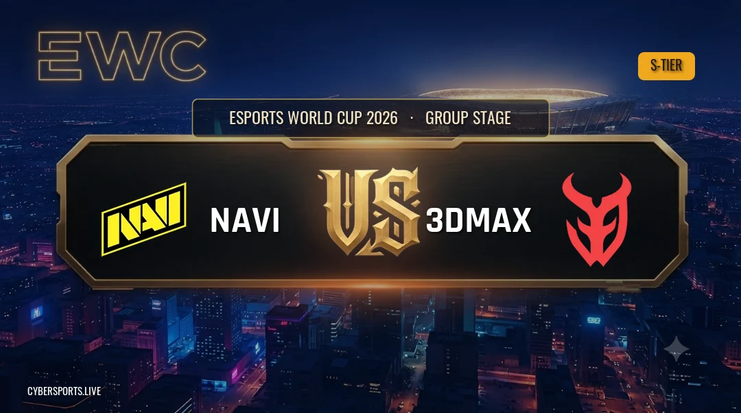 Natus Vincere - 3DMAX / Esports World Cup 2026