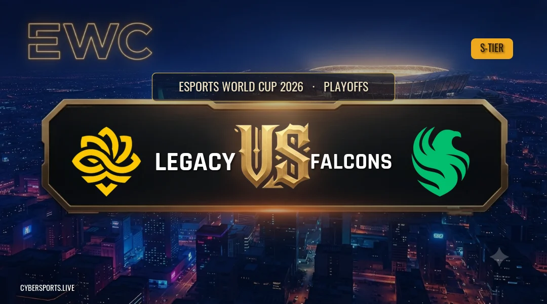 Legacy - Team Falcons / Esports World Cup 2026