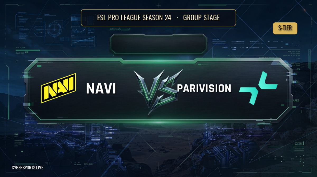 Natus Vincere - Parivision / ESL Pro League Season 24