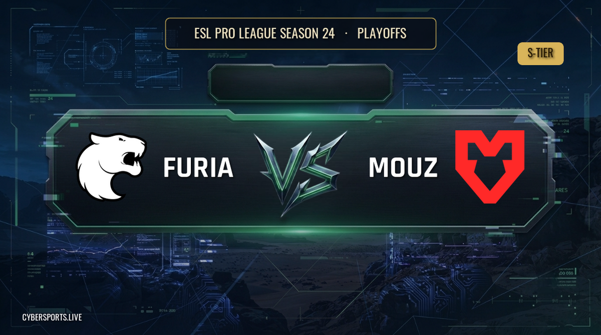 FURIA - MOUZ / ESL Pro League Season 24
