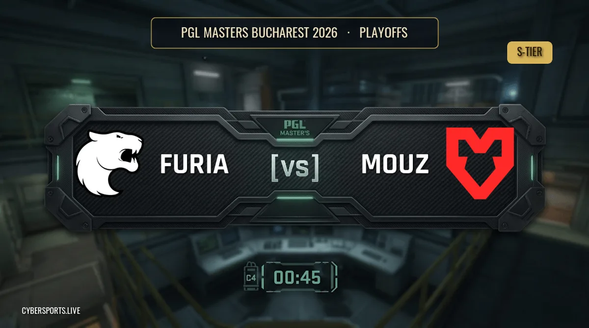 FURIA - MOUZ / PGL Masters Bucharest 2026