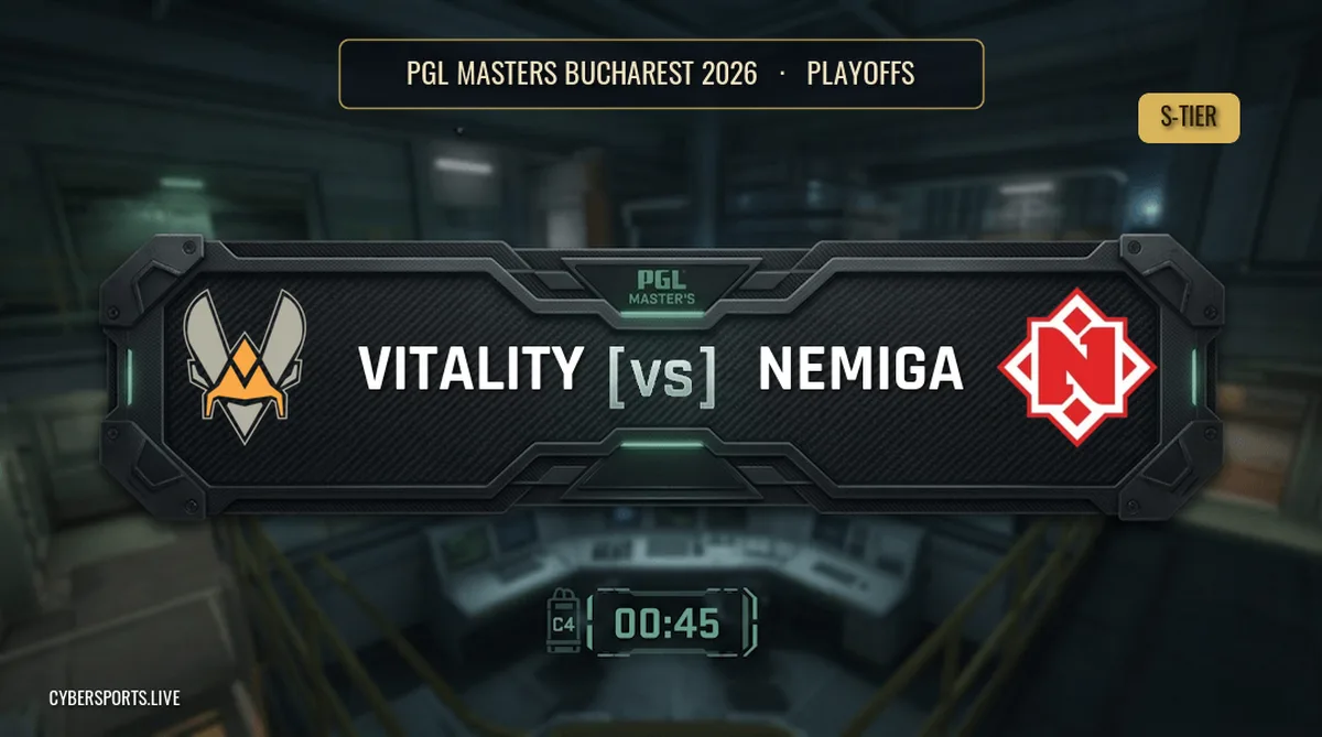 Team Vitality - Nemiga / PGL Masters Bucharest 2026