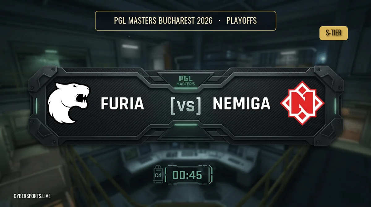 FURIA - Nemiga / PGL Masters Bucharest 2026