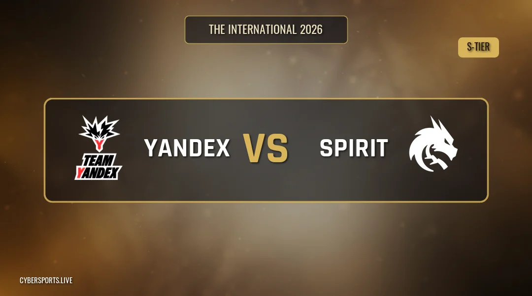 Team Yandex - Team Spirit / The International 2026