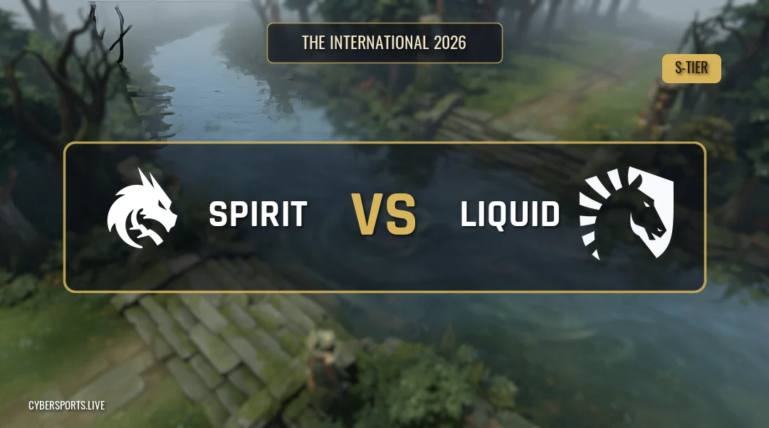 Team Spirit - Team Liquid / The International 2026
