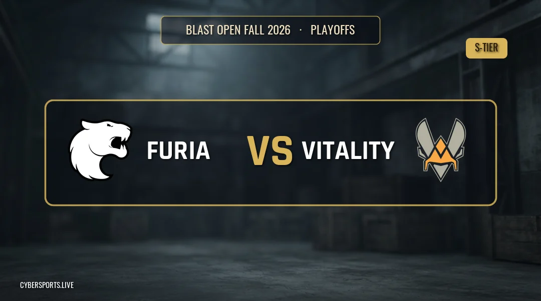 FURIA - Team Vitality / BLAST Open Fall 2026