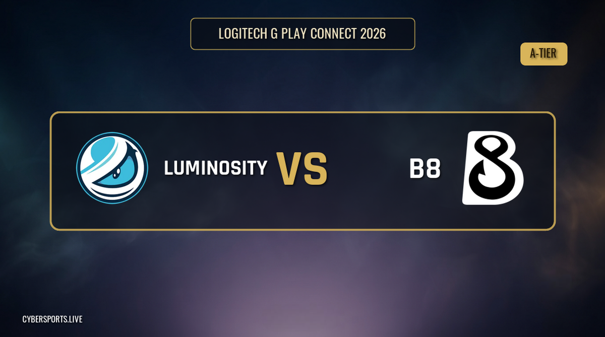 Luminosity Gaming - B8 / Logitech G Play Connect 2026