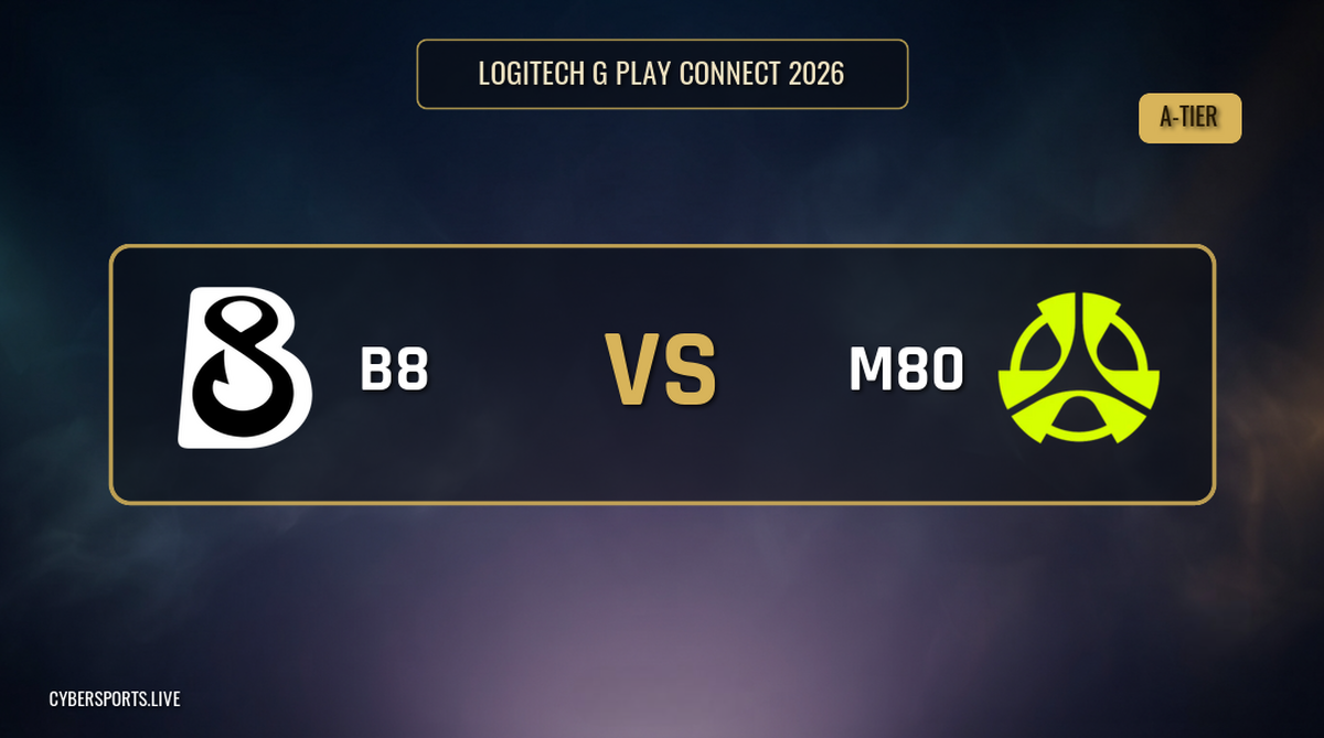 B8 - M80 / Logitech G Play Connect 2026