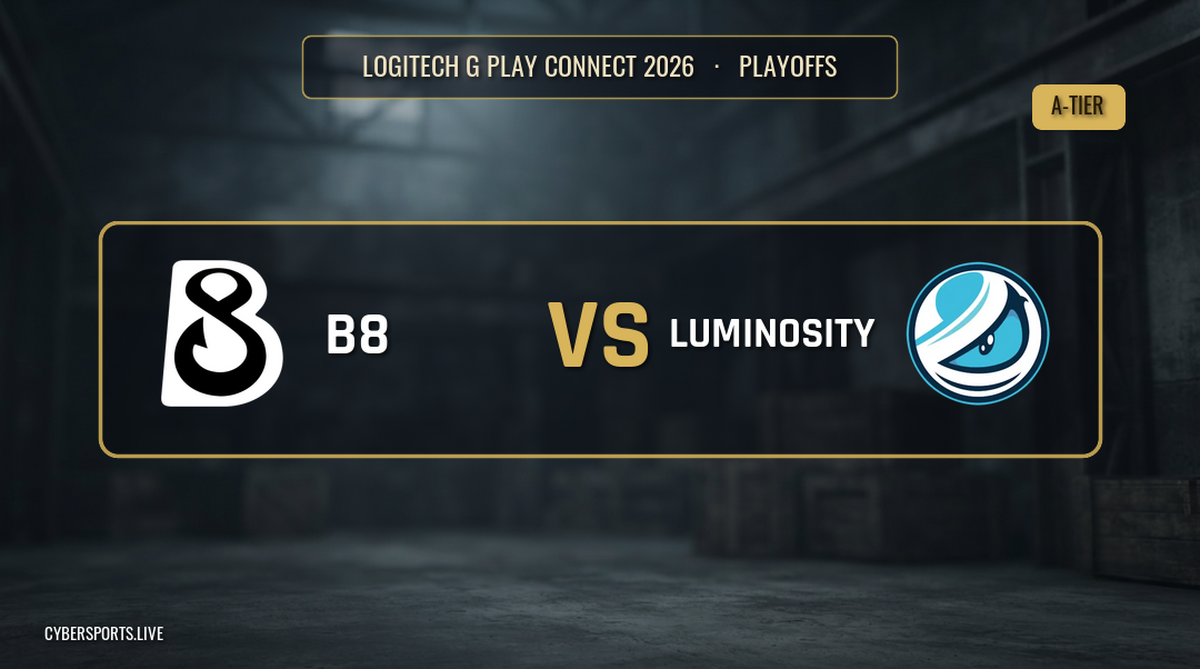 B8 - Luminosity Gaming / Logitech G Play Connect 2026