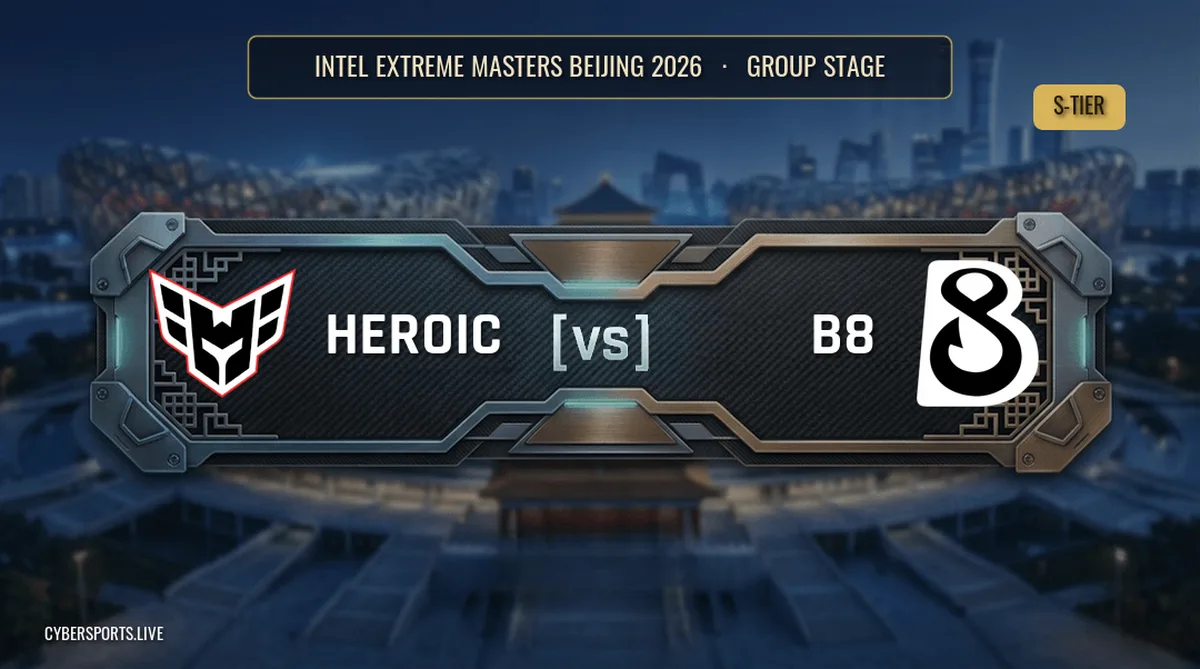 Heroic - B8 / Intel Extreme Masters Beijing 2026