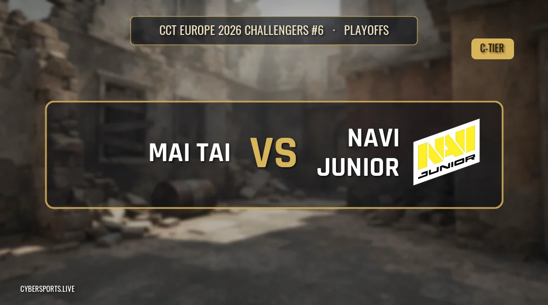 Mai Tai - NAVI Junior / CCT Europe 2026 Challengers #6