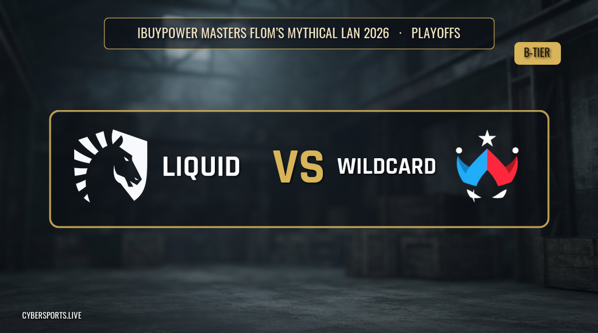 Team Liquid - Wildcard Gaming / iBUYPOWER Masters fl0m’s Mythical LAN 2026