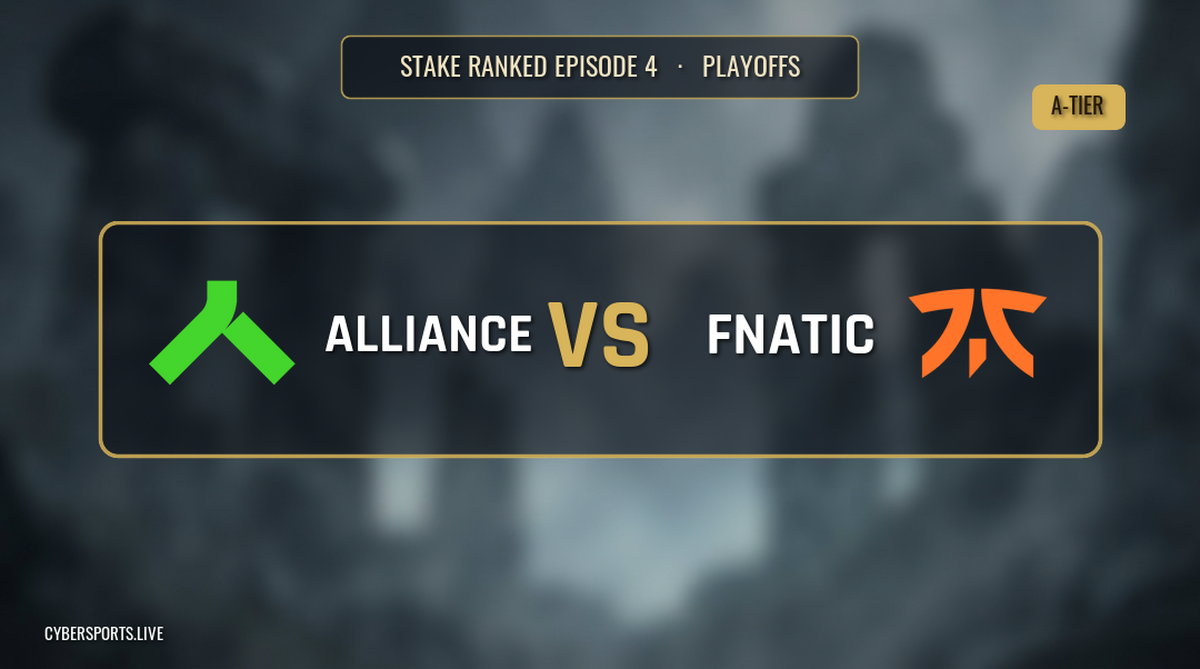 Alliance - Fnatic / Stake Ranked Episode 4