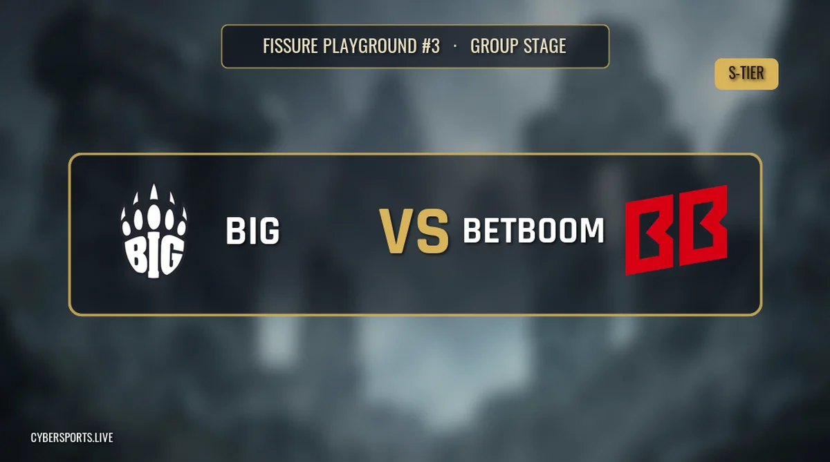 BIG - BetBoom Team / FISSURE Playground #3