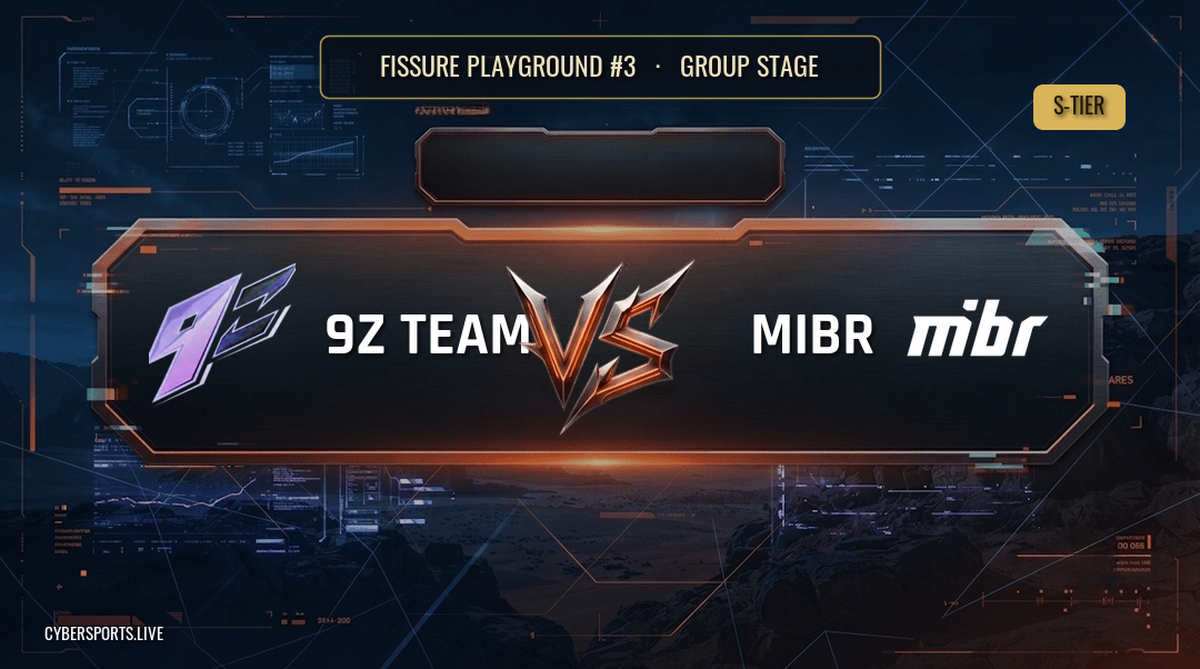 9z Team - MIBR / FISSURE Playground #3