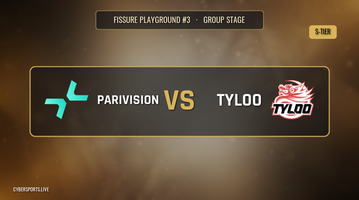 Parivision - TYLOO / FISSURE Playground #3