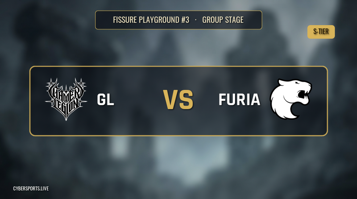 GamerLegion - FURIA / FISSURE Playground #3