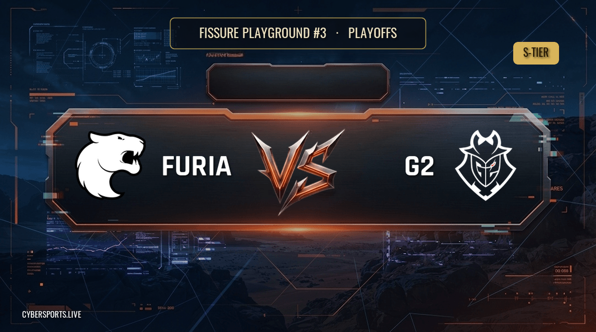 FURIA - G2 Esports / FISSURE Playground #3