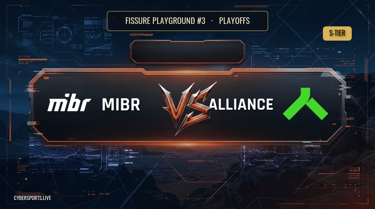 MIBR - Alliance / FISSURE Playground #3