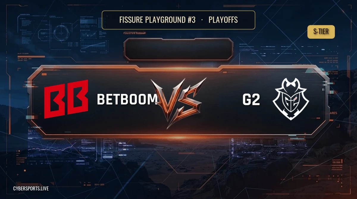 BetBoom Team - G2 Esports / FISSURE Playground #3