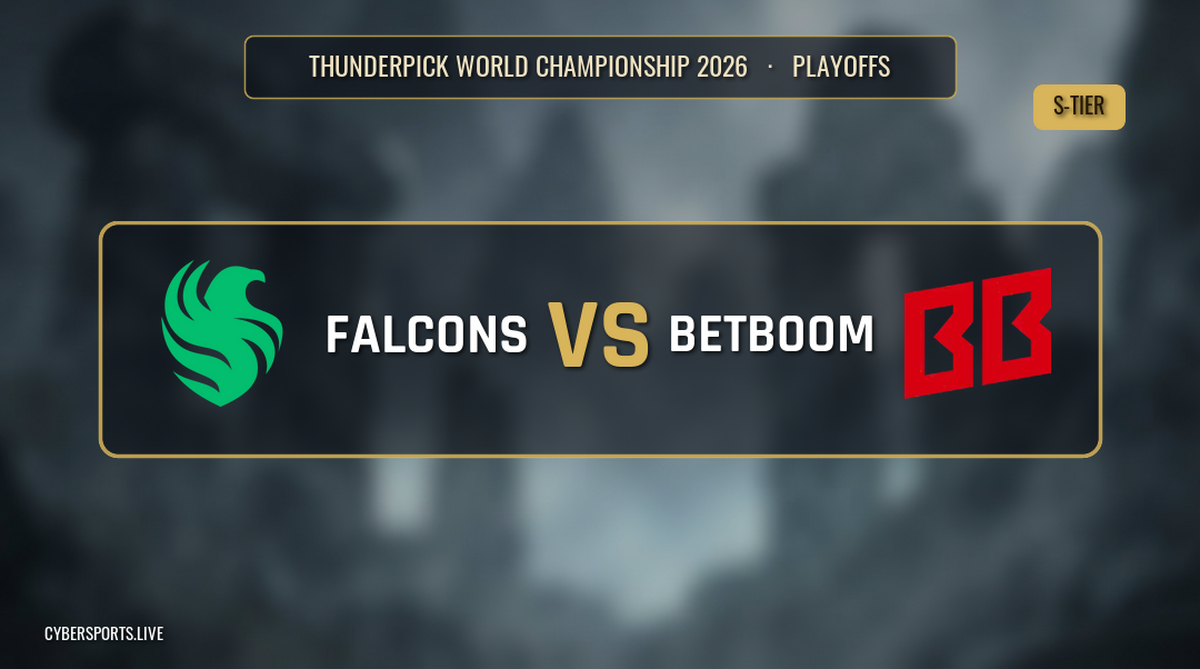 Team Falcons - BetBoom Team / Thunderpick World Championship 2026
