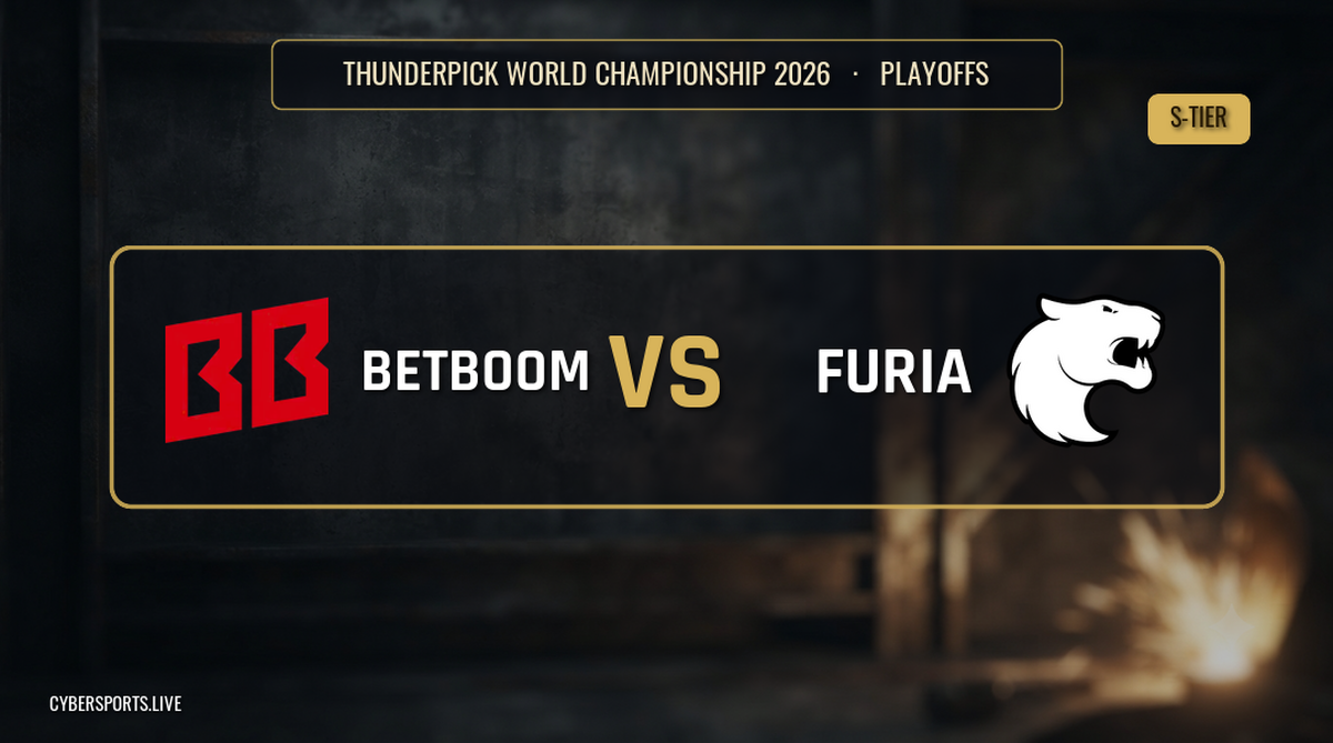 BetBoom Team - FURIA / Thunderpick World Championship 2026