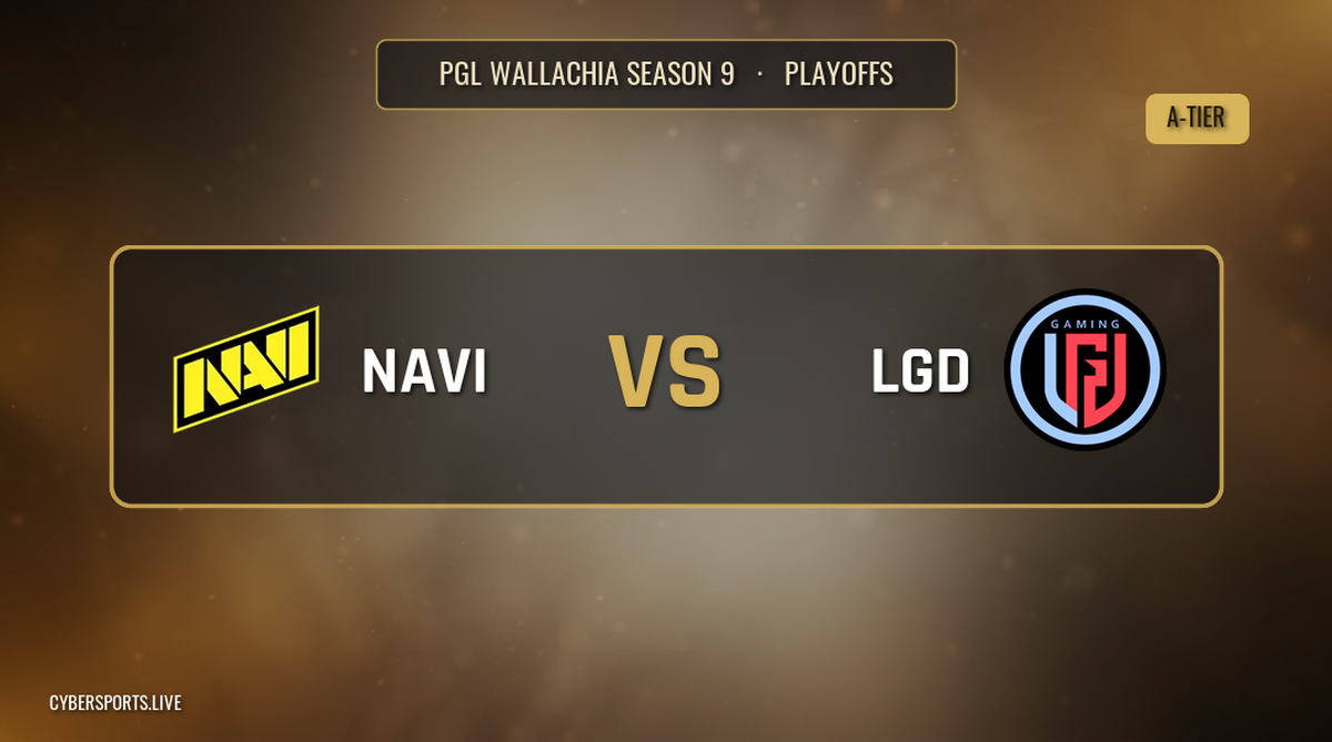 Natus Vincere - LGD Gaming / PGL Wallachia Season 9