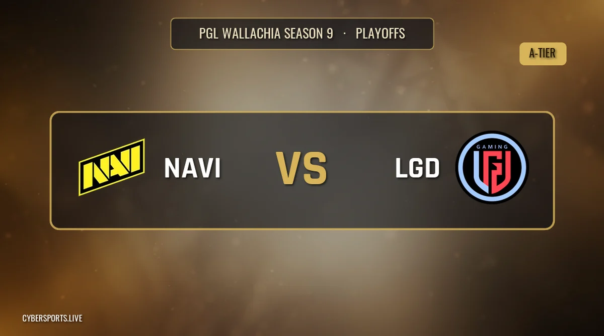 Natus Vincere Face LGD Gaming in the PGL Wallachia Playoffs