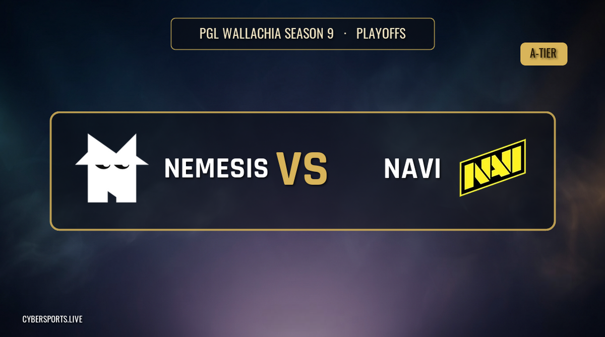Team Nemesis - Natus Vincere / PGL Wallachia Season 9