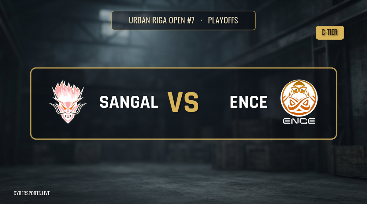 Sangal Esports - ENCE / Urban Riga Open #7