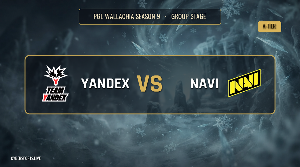 Team Yandex - Natus Vincere / PGL Wallachia Season 9