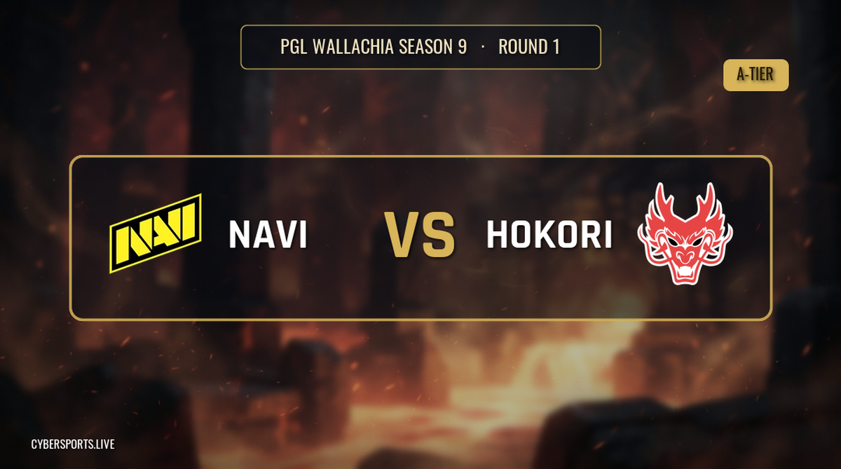 Natus Vincere - Hokori / PGL Wallachia Season 9