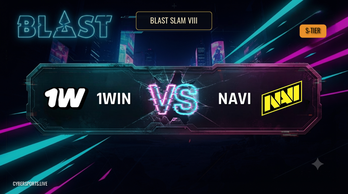 1Win - Natus Vincere / BLAST SLAM VIII