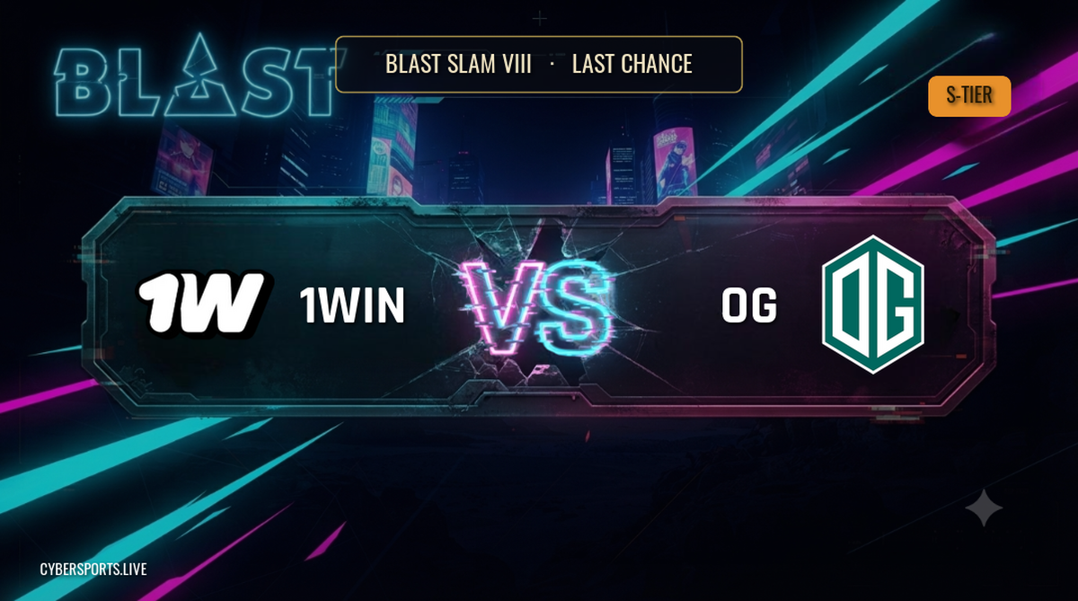 1Win - OG / BLAST SLAM VIII