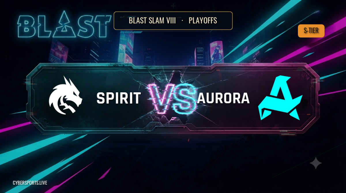 Team Spirit - Aurora Gaming / BLAST SLAM VIII
